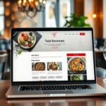 Création site internet pour restaurant