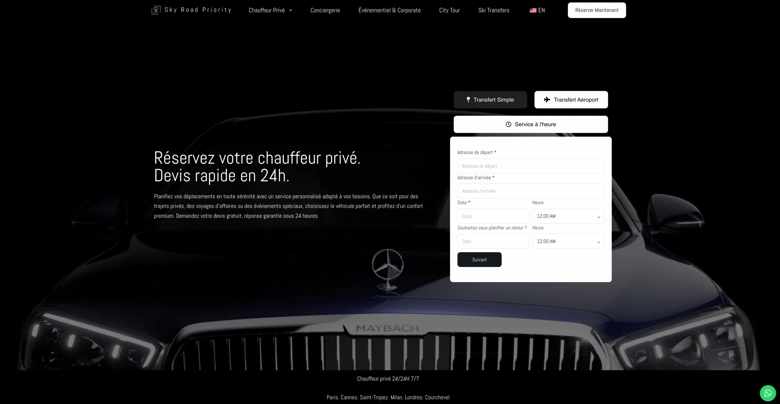 Projet SkyRoad Priority